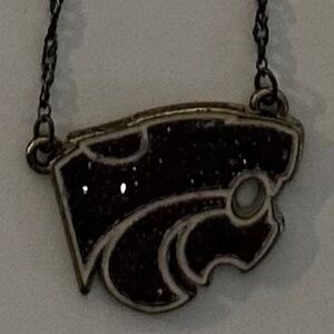 Jewelry:  Powercat necklace Kansas State University